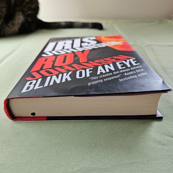 Iris & Roy Johansen - Blink of an Eye - Hardcover Kendra Michaels Series Book #8 - Picture 7 of 8